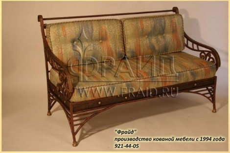 Кованая мебель Кованный диван Поведь