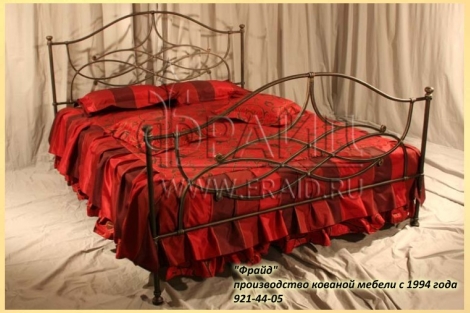 Мебель кованая Кованная кровать Ветлуга