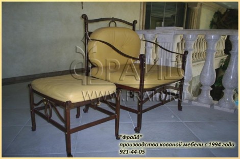 Кованая мебель Кованое кресло Векса