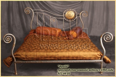 Мебель кованная Кованная кровать Лучеса
