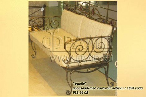 Кованая мебель Кованный диван Талица