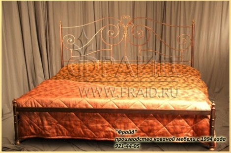 Кованая мебель Кованая кровать  Верда