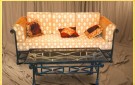 Мебель кованая Кованный диван Крома