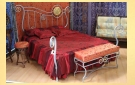 Кованая кровать Лучеса