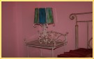 Мебель кованная Кованая настольная  лампа Беспута