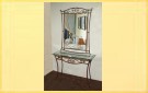 Кованая мебель Кованое зеркало и консоль Верда